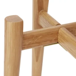 GoodHome Wood Pot Stand 7 GoodHome Wood Pot Stand -Garden Store goodhome wood pot stand3663602442356 36c bq