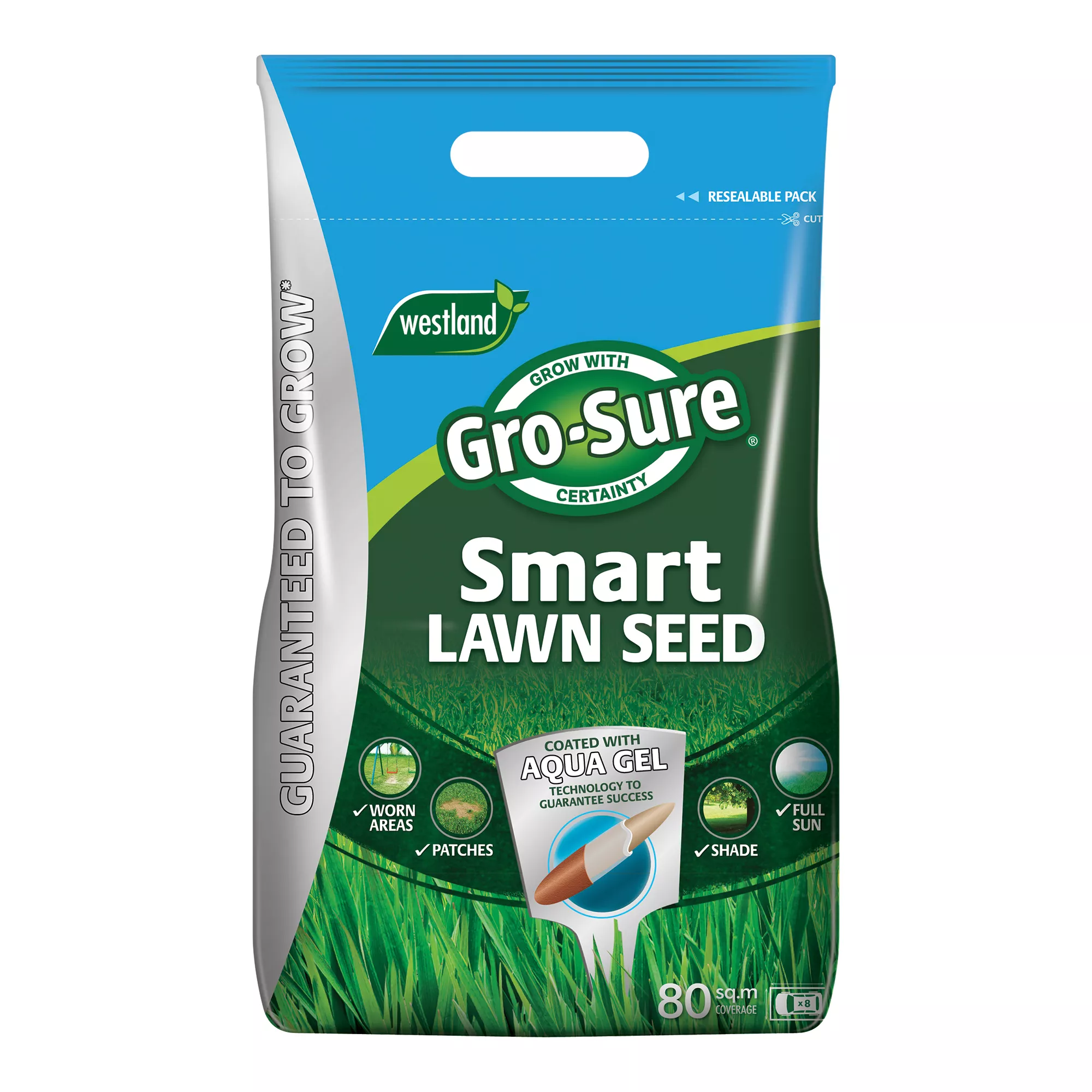 Gro Sure Lawn Fertiliser 80m² 3.2kg 4 Gro Sure Lawn Fertiliser 80m² 3.2kg - Image 2