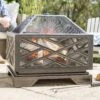 La Hacienda Brooklyn Steel Firepit -Garden Store la hacienda brooklyn steel firepit5055025582364 02i BQ