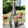 La Hacienda Colorado Steel Chiminea -Garden Store la hacienda colorado steel chiminea5055025562427 02c bq