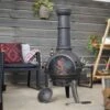 La Hacienda Cuba Cast Iron & Steel Chiminea -Garden Store la hacienda cuba cast iron steel chiminea5055025560270 01i bq