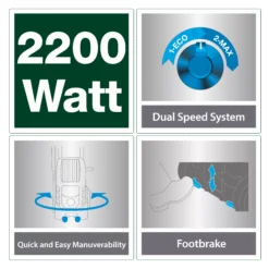 Mac Allister Corded Pressure Washer 2.2kW MPWP2200 25 Mac Allister Corded Pressure Washer 2.2kW MPWP2200 -Garden Store mac allister corded pressure washer 2 2kw mpwp22005059340104065 01t