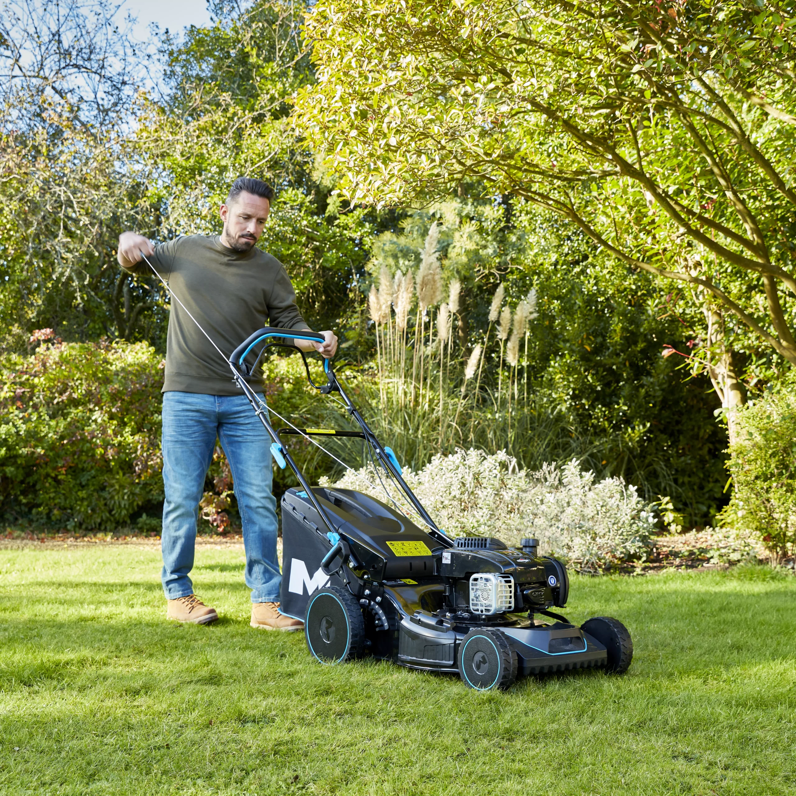 Mac Allister MLMP550SP46-M&S 140cc Petrol Rotary Lawnmower 7 Mac Allister MLMP550SP46-M&S 140cc Petrol Rotary Lawnmower - Image 5