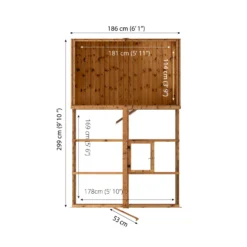 Mercia 10x6 Apex Greenhouse Combi Shed - Assembly Required -Garden Store mercia 10x6 apex greenhouse combi shed assembly required5029442091204 02i bq