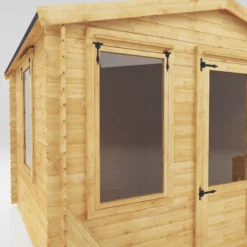 Mercia 11x12 Apex Tongue & Groove Cabin With Double Door -Garden Store mercia 11x12 apex tongue groove cabin with double door5029442078687 37c bq