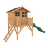 Mercia 12x6 Poppy Apex Shiplap Tower Slide Playhouse - Assembly Service Included -Garden Store mercia 12x6 poppy apex shiplap tower slide playhouse assembly service included5029442002262 01c bq