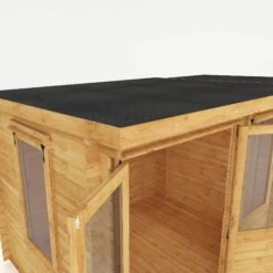 Mercia 13x8 Pent Tongue & Groove Cabin With Double Door 16 Mercia 13x8 Pent Tongue & Groove Cabin With Double Door -Garden Store mercia 13x8 pent tongue groove cabin with double door5029442002477 39c bq