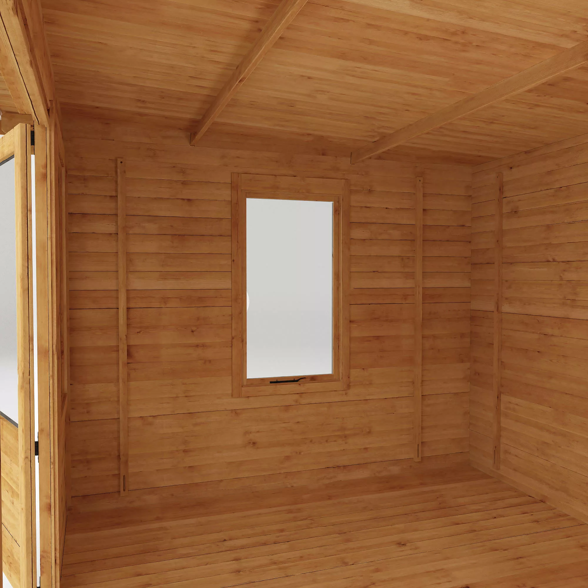 Mercia 17x10 Pent Tongue & Groove Cabin With Double Door 12 Mercia 17x10 Pent Tongue & Groove Cabin With Double Door - Image 10