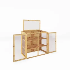 Mercia 4x2 Greenhouse With Flap Vent -Garden Store mercia 4x2 greenhouse with flap vent5029442092782 02c bq