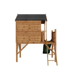 Mercia 7x5 Poppy European Softwood Tower Slide Playhouse Assembly Required -Garden Store mercia 7x5 poppy european softwood tower slide playhouse assembly required5029442076386 03c bq