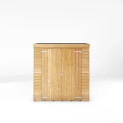 Mercia Overlap Wooden 6x2'6 Pent Garden Storage -Garden Store mercia overlap wooden 6x2 6 pent garden storage5029442073897 02c