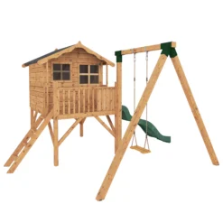 Mercia Playhouse Brown Slide 13 Mercia Playhouse Brown Slide -Garden Store mercia playhouse brown slide5029442002279 01c BQ