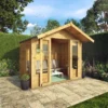 Mercia Sussex 8x6 Ft Apex Shiplap Wooden Summer House With Double Door -Garden Store mercia sussex 8x6 ft apex shiplap wooden summer house with double door5029442006703 02i