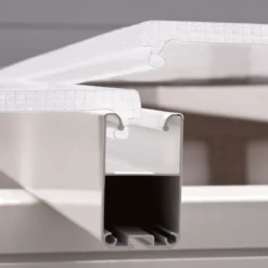 Palram - Canopia Feria White Non-retractable Awning, (L)7.87m (H)3.05m (W)3.85m -Garden Store palram canopia feria white non retractable awning l 7 87m h 3 05m w 3 85m7290103122737 05i bq