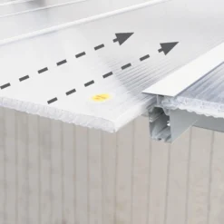 Palram - Canopia Olympia White Non-retractable Awning, (L)4.25m (H)3.05m (W)2.95m -Garden Store palram canopia olympia white non retractable awning l 4 25m h 3 05m w 2 95m7290108133998 05i bq