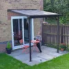 Palram - Canopia Sierra Grey Non-retractable Awning, (L)2.25m (H)3m (W)2.28m 1 Palram - Canopia Sierra Grey Non-retractable Awning, (L)2.25m (H)3m (W)2.28m -Garden Store palram canopia sierra grey non retractable awning l 2 25m h 3m w 2 28m7290108131307 01i bq