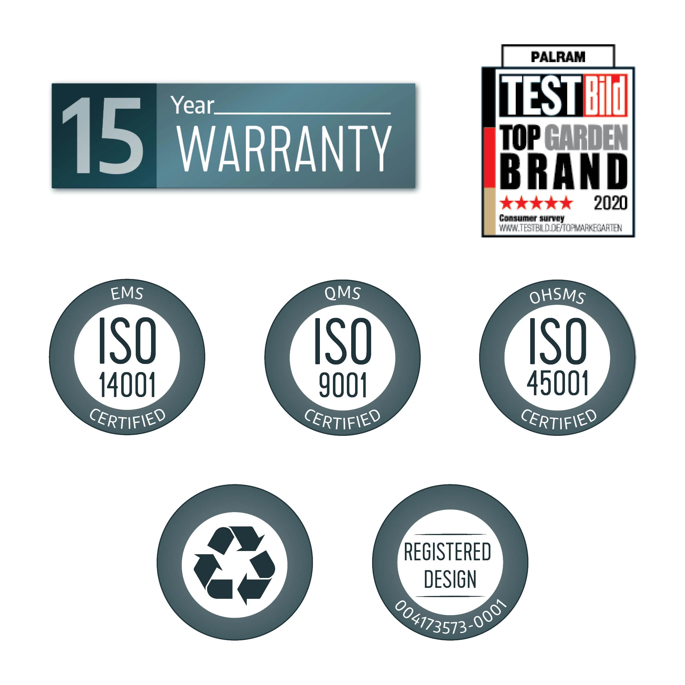 Palram - Canopia Yukon 11x17.2 Apex Dark Grey Plastic Shed 7 Palram - Canopia Yukon 11x17.2 Apex Dark Grey Plastic Shed - Image 5