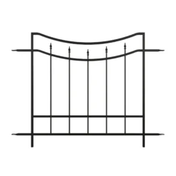 Panacea Curved Traditional Railings, (L)1.22m (H)0.91m (T)20mm