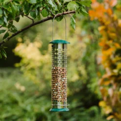 Peckish Stainless Steel Suet & Peanut Green All Weather Bird Feeder 0.7L 5 Peckish Stainless Steel Suet & Peanut Green All Weather Bird Feeder 0.7L -Garden Store peckish stainless steel suet peanut green all weather bird feeder 0 7l5060235444173 02c