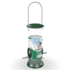 Peckish Stainless Steel Sunflower Heart Green All Weather Bird Feeder 0.7L -Garden Store peckish stainless steel sunflower heart green all weather bird feeder 0 7l5060235441073 08c bq