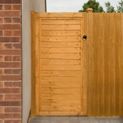 Pine Traditional Gate, (H)1.82m (W)0.92m -Garden Store pine traditional gate h 1 82m w 0 92m5013053157541 01i bq