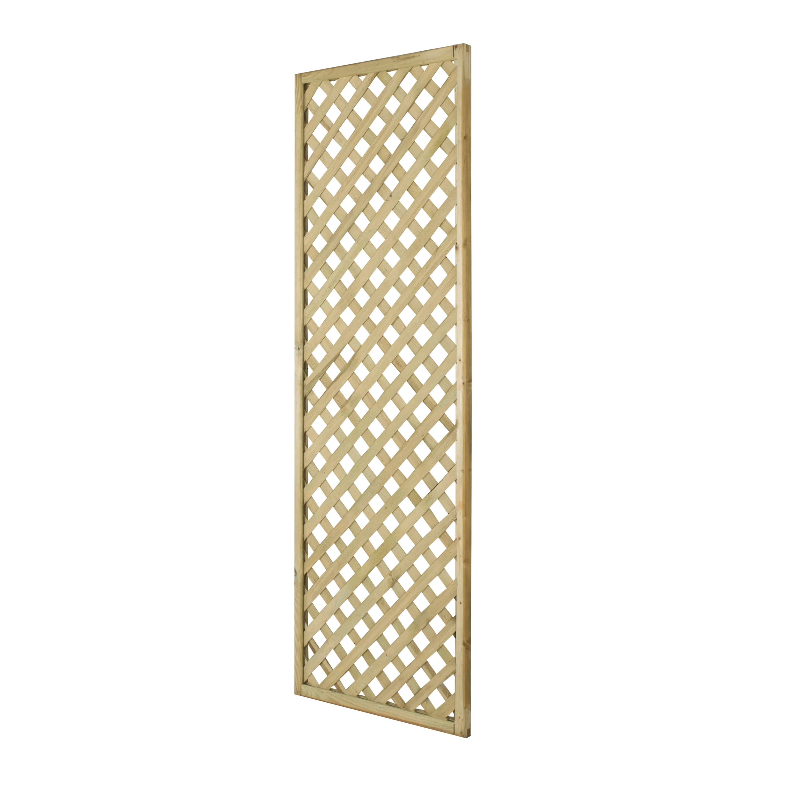 Pine Trellis Panel, Pack Of 5 (W)60cm X (H)180cm 4 Pine Trellis Panel, Pack Of 5 (W)60cm X (H)180cm - Image 2