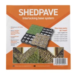 Plastic Interlocking Shed Base (W) 49cm X (L) 49cm , Pack Of 4 19 Plastic Interlocking Shed Base (W) 49cm X (L) 49cm , Pack Of 4 -Garden Store plastic interlocking shed base w 49cm x l 49cm pack of 45060192725094 01t bq