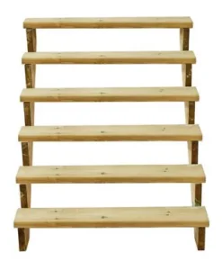 Garden Store 11 Richard Burbidge Redwood Deck Step (W)1066mm (T)40mm, Set Of 8