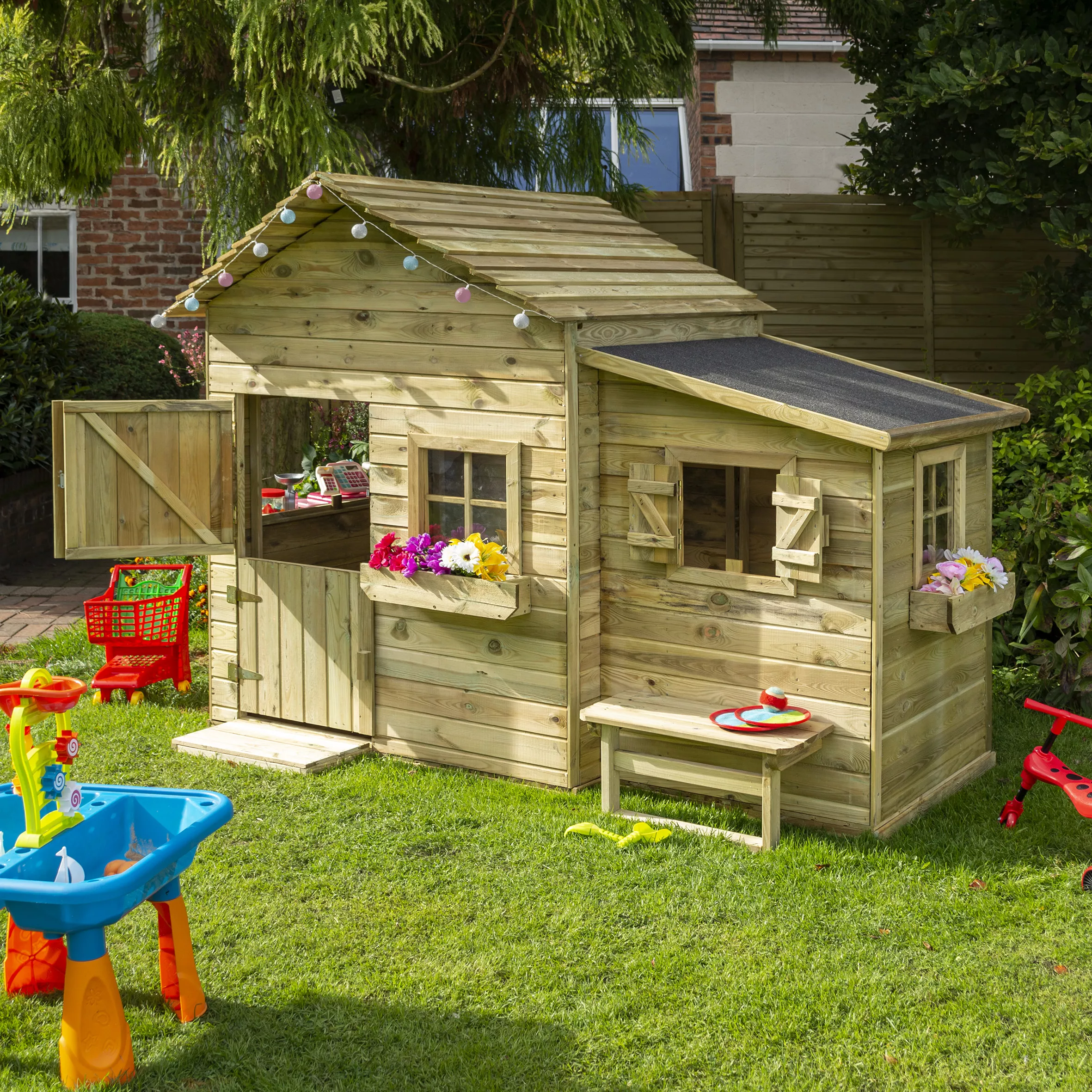 Rowlinson Clubhouse Apex Shiplap Playhouse 3 Rowlinson Clubhouse Apex Shiplap Playhouse