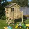 Rowlinson Cozy Cottage Apex Shiplap Playhouse -Garden Store rowlinson cozy cottage apex shiplap playhouse5013856200550 02i BQ