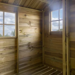 Rowlinson High View Hideaway Apex Shiplap Playhouse -Garden Store rowlinson high view hideaway apex shiplap playhouse5013856200512 05i BQ