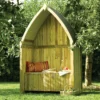 Rowlinson Winchester Boat Arbour, (H)2135mm (W)1390mm (D)700mm - Assembly Required -Garden Store rowlinson winchester boat arbour h 2135mm w 1390mm d 700mm assembly required5013856996163 02i