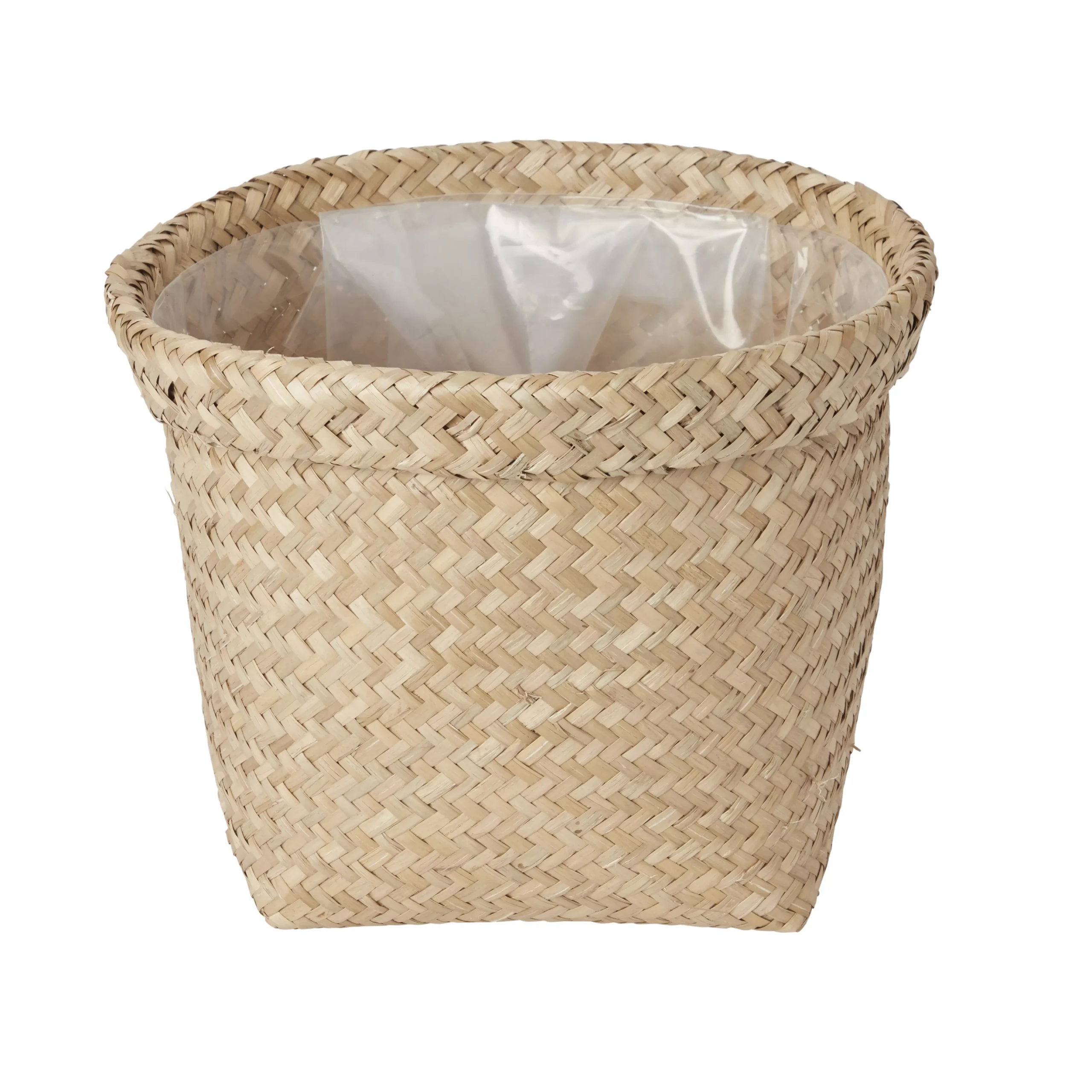 Seagrass Herringbone Plant Pot (Dia)26.5cm 3 Seagrass Herringbone Plant Pot (Dia)26.5cm
