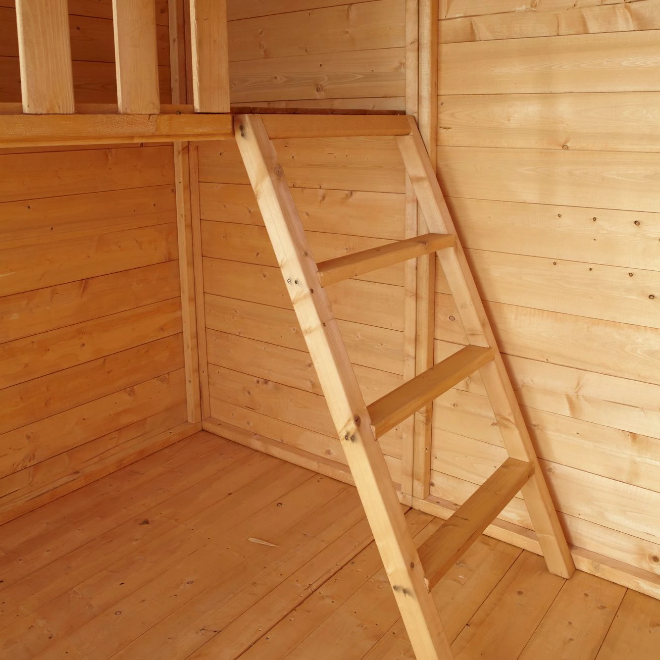 Shire 5x5 Croft Whitewood Pine Playhouse Assembly Service Included 6 Shire 5x5 Croft Whitewood Pine Playhouse Assembly Service Included - Image 4