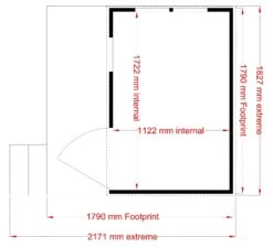 Shire 6x4 Command Post Whitewood Pine Playhouse Assembly Required -Garden Store shire 6x4 command post whitewood pine playhouse assembly required5397007006452 02t bq