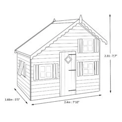 Shire 8x6 Loft Whitewood Pine Playhouse Assembly Required 11 Shire 8x6 Loft Whitewood Pine Playhouse Assembly Required -Garden Store shire 8x6 loft whitewood pine playhouse assembly required5019804111770 03t