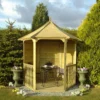 Shire Arbour, (H)2600mm (W)2160mm (D)1870mm - Assembly Required 2 Shire Arbour, (H)2600mm (W)2160mm (D)1870mm - Assembly Required -Garden Store shire arbour h 2600mm w 2160mm d 1870mm assembly required5060437982206 01i bq