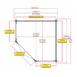 Shire Belvoir 10x10 Ft Toughened Glass Apex Tongue & Groove Wooden Cabin With Felt Tile Roof 12 Shire Belvoir 10x10 Ft Toughened Glass Apex Tongue & Groove Wooden Cabin With Felt Tile Roof -Garden Store shire belvoir 10x10 ft toughened glass apex tongue groove wooden cabin with felt tile roof5019804111220 02t