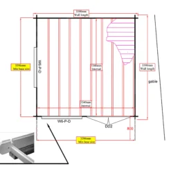 Shire Danbury 12x12 Glass Pent Tongue & Groove Wooden Cabin - Base Not Included -Garden Store shire danbury 12x12 glass pent tongue groove wooden cabin base not included5019804414710 02t