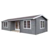 Shire Elveden 26x14 Glass Apex Tongue & Groove Wooden Cabin - Base Not Included -Garden Store shire elveden 26x14 glass apex tongue groove wooden cabin base not included5019804522576 01i bq