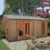 Shire Firestone 13x17 Toughened Glass Apex Tongue & Groove Wooden Cabin 2 Shire Firestone 13x17 Toughened Glass Apex Tongue & Groove Wooden Cabin -Garden Store shire firestone 13x17 toughened glass apex tongue groove wooden cabin5019804119943 03i