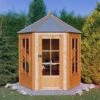 Shire Gazebo 7x7 Shiplap Wooden Summer House - Assembly Service Included -Garden Store shire gazebo 7x7 shiplap wooden summer house assembly service included5019804118960 02i