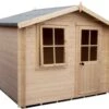Shire Hartley 10x10 Apex Tongue & Groove Wooden Cabin (Base Included) -Garden Store shire hartley 10x10 apex tongue groove wooden cabin base included 5019804198863 03c bq