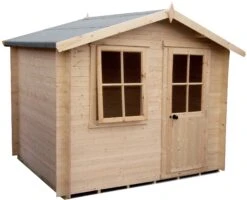 Shire Hartley 10x10 Apex Tongue & Groove Wooden Cabin -Garden Store shire hartley 10x10 apex tongue groove wooden cabin5019804122998 03c bq