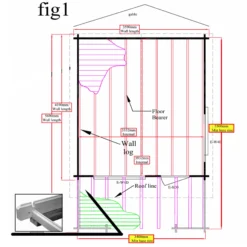 Shire Kinver 12x14 Ft Apex Tongue & Groove Wooden Cabin With Felt Tile Roof - Assembly Service Included -Garden Store shire kinver 12x14 ft apex tongue groove wooden cabin with felt tile roof assembly service included5019804111411 02t