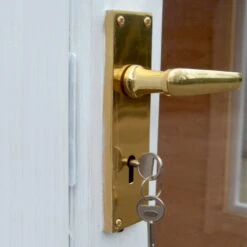 Shire Kinver 12x14 Glass Apex Tongue & Groove Wooden Cabin - Base Not Included -Garden Store shire kinver 12x14 glass apex tongue groove wooden cabin base not included5019804112197 36c