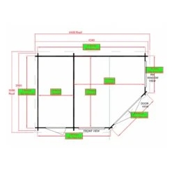 Shire Leygrove 14x10 Apex Tongue & Groove Wooden Cabin - Assembly Service Included -Garden Store shire leygrove 14x10 apex tongue groove wooden cabin assembly service included5019804111251 02t