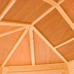 Shire Leygrove 14x10 Toughened Glass Apex Tongue & Groove Wooden Cabin -Garden Store shire leygrove 14x10 toughened glass apex tongue groove wooden cabin5019804111244 36c