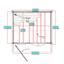 Shire Marlborough 10x12 Glass Apex Tongue & Groove Wooden Cabin - Base Not Included -Garden Store shire marlborough 10x12 glass apex tongue groove wooden cabin base not included5019804112395 02t