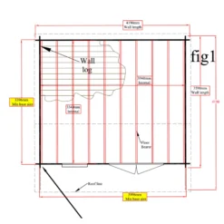 Shire Marlborough 12x14 Glass Apex Tongue & Groove Wooden Cabin - Base Not Included -Garden Store shire marlborough 12x14 glass apex tongue groove wooden cabin base not included5019804112494 02t